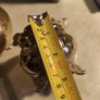 Three Piece Mid 20th Century Indian - Decorative Etched EPNS Brass Three Piece Tea set Image 3