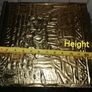 Vintage Brass on Wood Fireside Log & Turf Storage Box Image 7