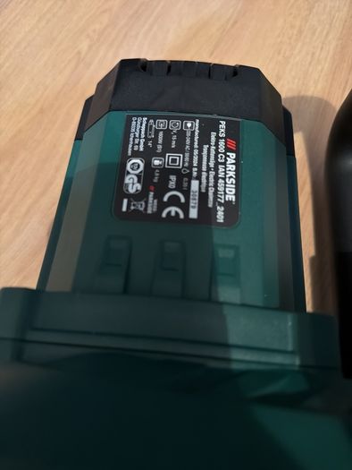Electric parkside chainsaw as new 1600w