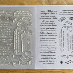Sentiments Stamp set