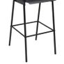 Bar Chairs 6 pcs Black Solid Plywood Steel Image 7
