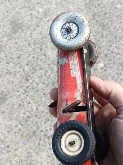1940's Wind Up tinplate Car(Working)