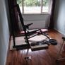 Bench press/Squat rack + weights + bench Image 2