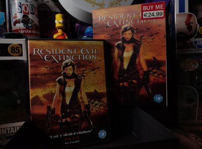Resident Evil Extinction ! 3D Lenticular Slipcase Cover ! 2007 ! Milla Jovovich !