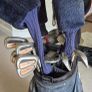 Golf clubs and bag Image 2