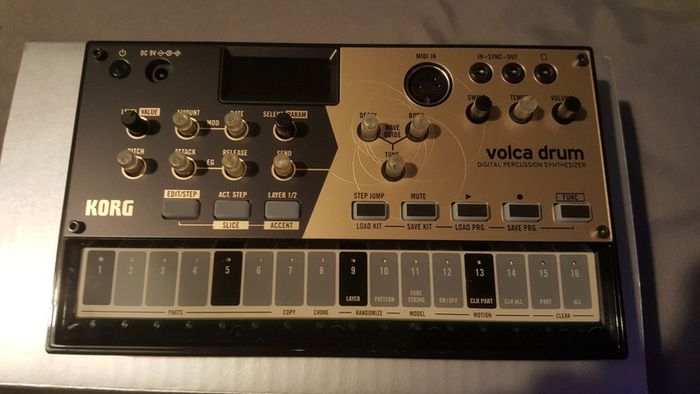 Korg Volca Drum & NuBass with 2 power adapters.
