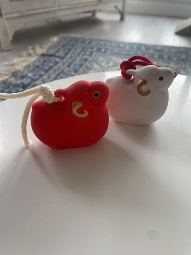 Ceramic Sheep Bells