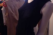 Black John Rocha Sheer Top