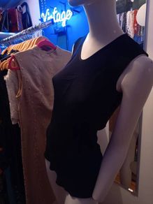 Black John Rocha Sheer Top