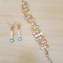 Crystal Bracelet & earring set Image 2