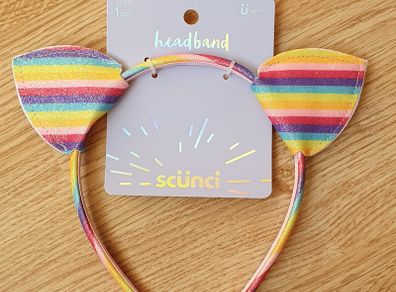 BNWT - A Super Cute Rainbow Hairband - E