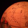 1980's Scan Denmark Light Up Globe Image 4