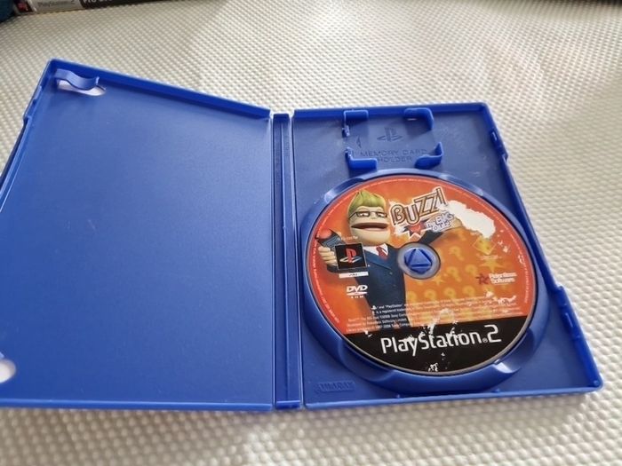 Buzz The Big Quiz PlayStation2 Ps2 Games Original