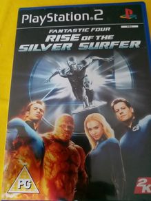 Fantastic 4 Rise of the Silver Surfer - PlayStation 2 Ps2 Games Original