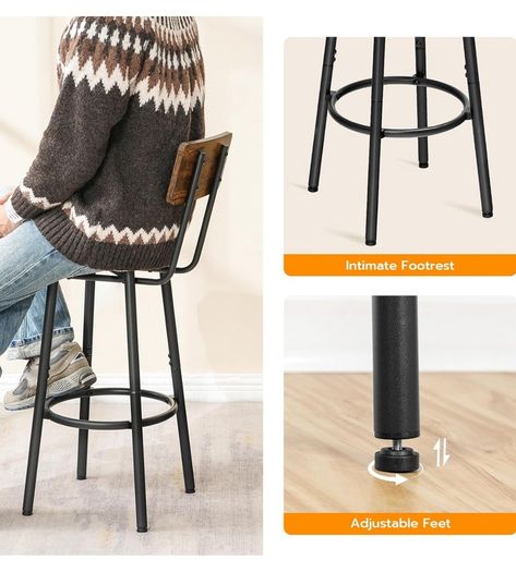 Bar Stools Set of 4