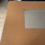 Wooden Coffee Table with Glass Insert Image 6