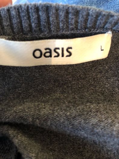 Oasis jumper dress sz 14