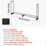 Heavy Duty Outdoor Firewood Log Rack with Waterproof Cover  259 x 36 x 117 cm (8.5ft x 1.2ft x 3.8ft)  Stores 1/2 Cord of Wood Image 2
