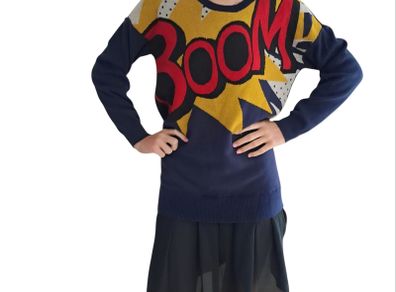 3.1 Phillip Lim pop art sweater dredd