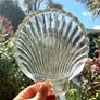 Set of 4 Vintage Pyrex Glass Shell Dishes Plates Bowls Image 3