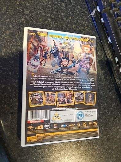 the Boxtrolls DVD