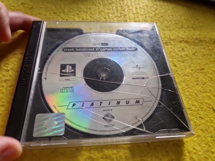 Crash Bandicoot 2 PlayStation1 Ps1 PlayStation2 Ps2 games Original