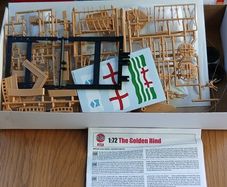 Airfix: Golden Hind model ship