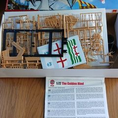 Airfix: Golden Hind model ship