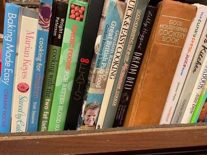 Large selection of COOK BOOKS view and select throughout all the photos