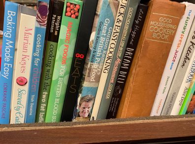 Large selection of COOK BOOKS view and select throughout all the photos