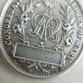Vintage heavy Beautiful Irish Solid Sterling Silver Monstra Te Esse Matrem Medal by PQ&Co Dublin 1940 length 30,5" - 19,50g Image 7
