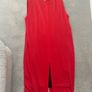 DKNY red dress with black insert size Xs Image 2
