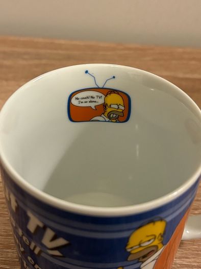 Vintage Simpsons Homer Mug