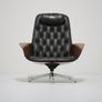 Mid-Century Sculpted Walnut Mr. Chair Lounge Chair by George Mulhauser for Plycraft, 1960s Image 3