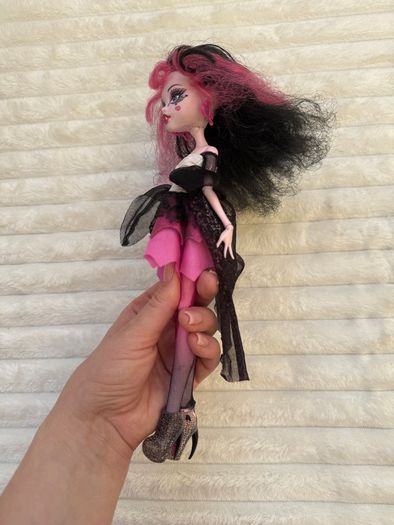 Monster High Doll Draculaura Ghouls Rule Mattel Used Very Dirty Hair Please see photos
