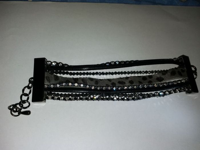 Leopard print bracelet
