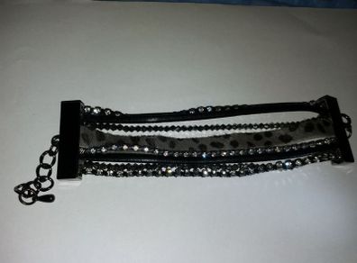 Leopard print bracelet