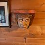 Carved sailors head vintage Image 2