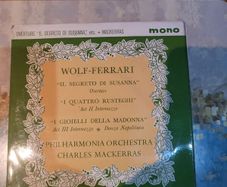 Wolf Ferrari Il Segreto Di Susanna Mackerras HMV 7 inch EP