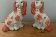 Staffordshire Russet and Tan dogs