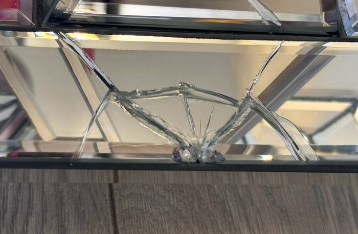 glass table