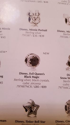 Pandora black magic charm