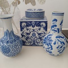Collection of 3 Beautiful Decorative  Ceramic Pieces