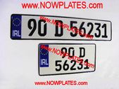 German Square Plate and Oblong Pressed