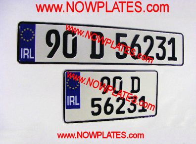 German Square Plate and Oblong Pressed