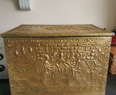 vintage coal box