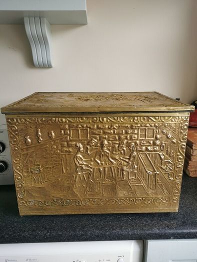 vintage coal box