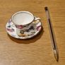 Miniature Doll House Bone China Cup and Saucer Image 6