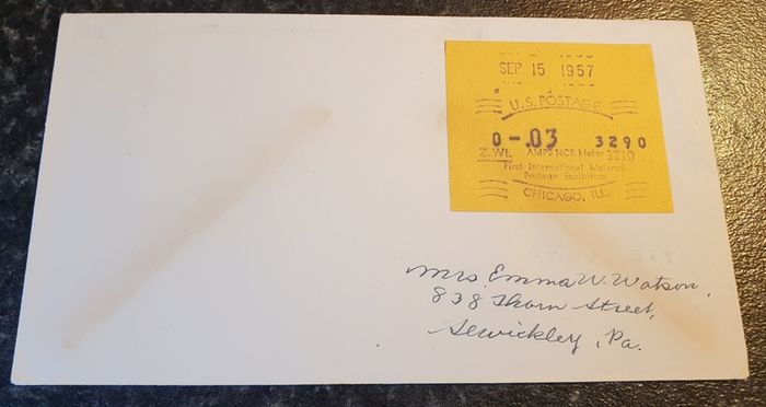 Philatelic Ephemera from USA