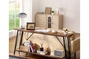 Narrow Console Sofa Table, 70.9 inches Behind Couch Table, 2-Tier Long Entryway Table and Skinny Hallway Table, Narrow Sofa Table with Metal Frame, for Entryway, Hallway, Living Room &amp; Bedroom